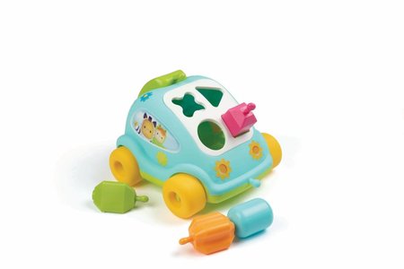 Smoby Cotoons Baby auto vkládačka auto vkládací telefon tahací